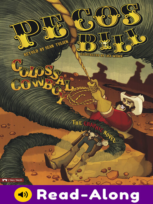 Cover image for Pecos Bill, Colossal Cowboy
